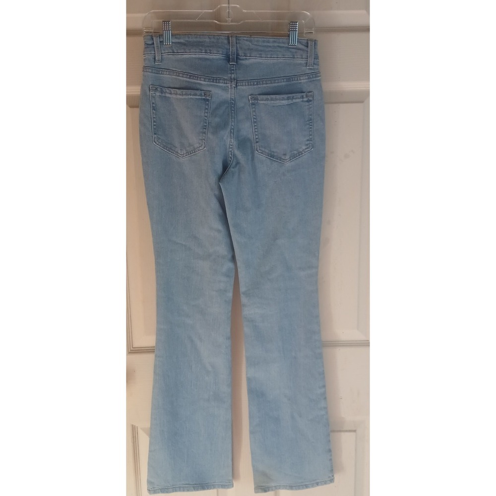 No Boundaries Blue Jeans Women's Juniors Size 7 Straight - Picture 3 of 3